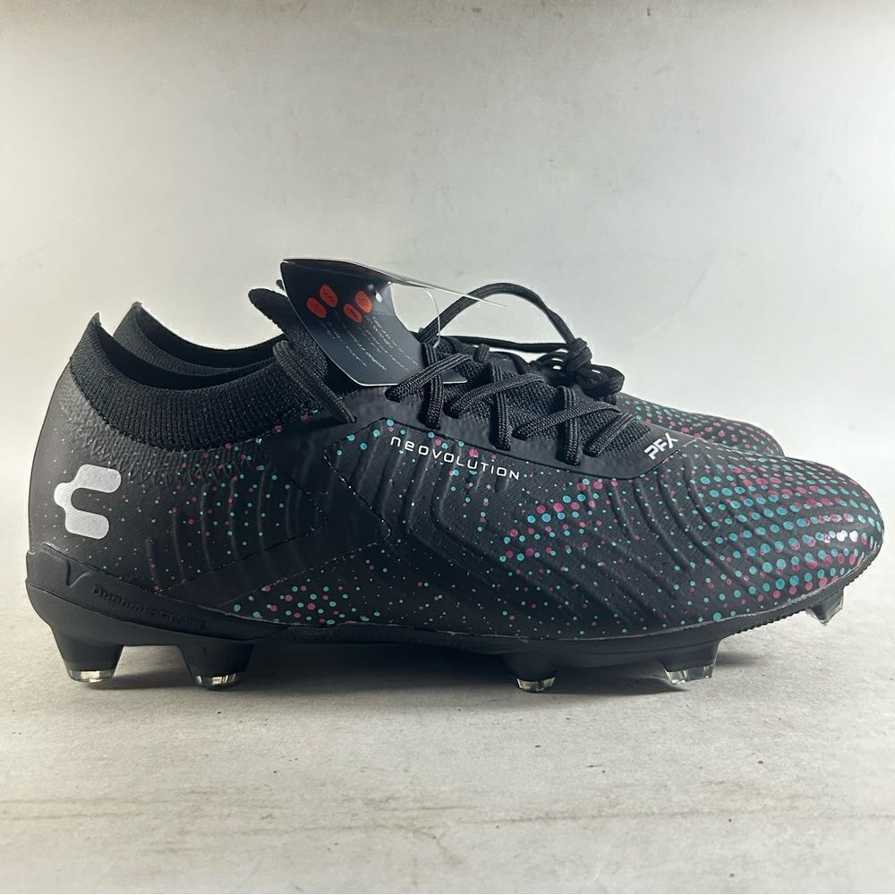 Charly Neovolution PFX Men’s FG Soccer Cleats Black Size 7.5‎